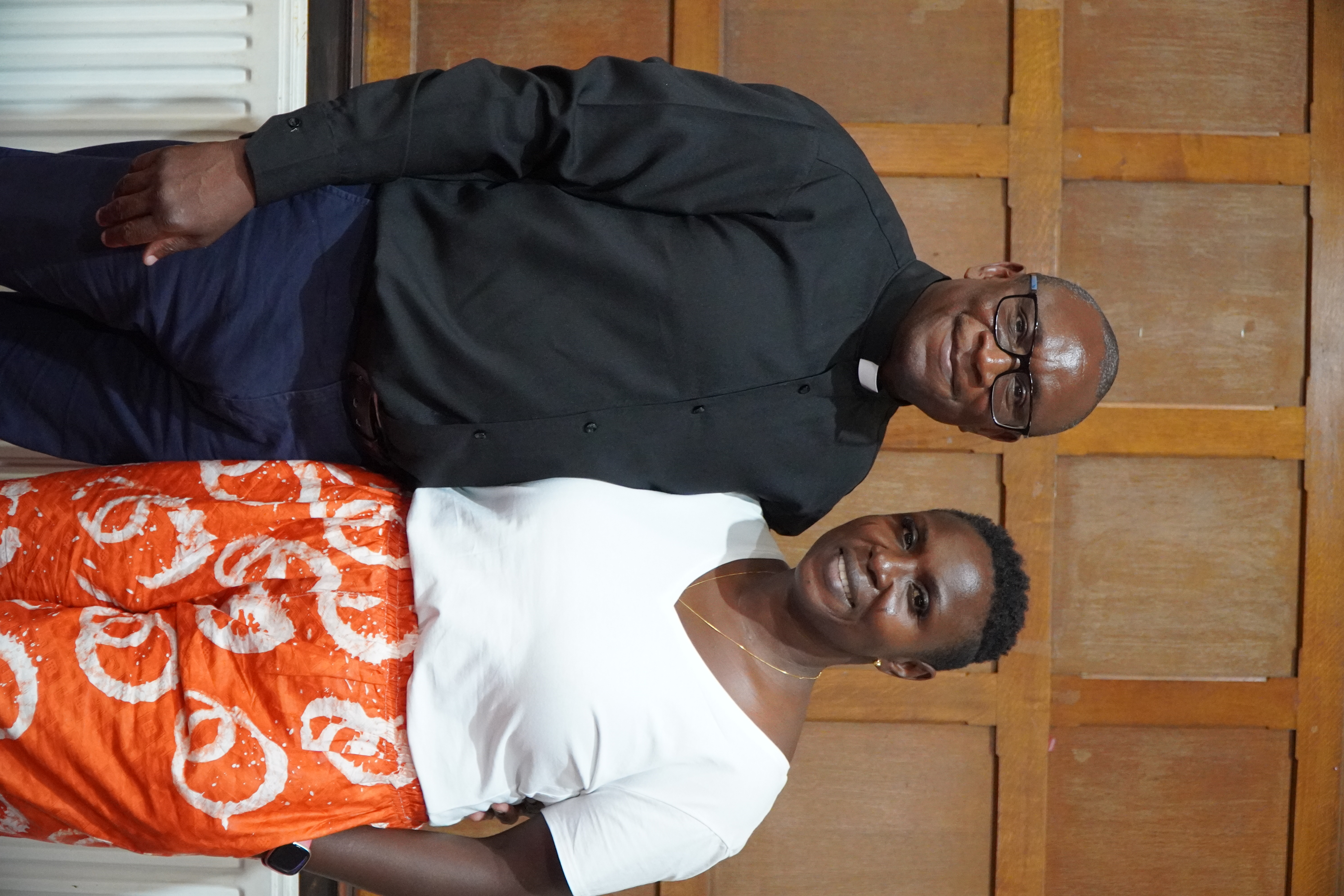 Pastor Sunday Asoso and his wife
